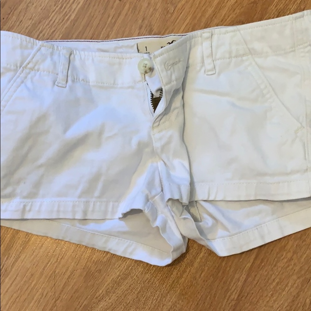 white shorts